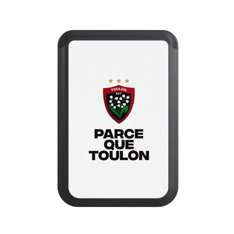  Cardholder Parce Que Toulon Blanc