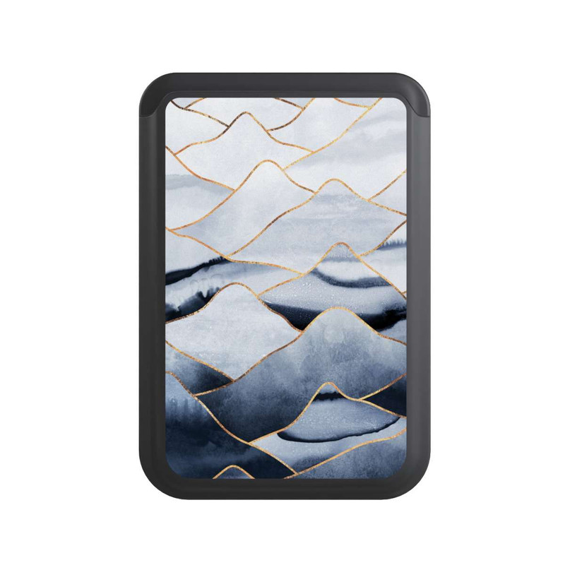  Cardholder Nuit dans les Montagnes