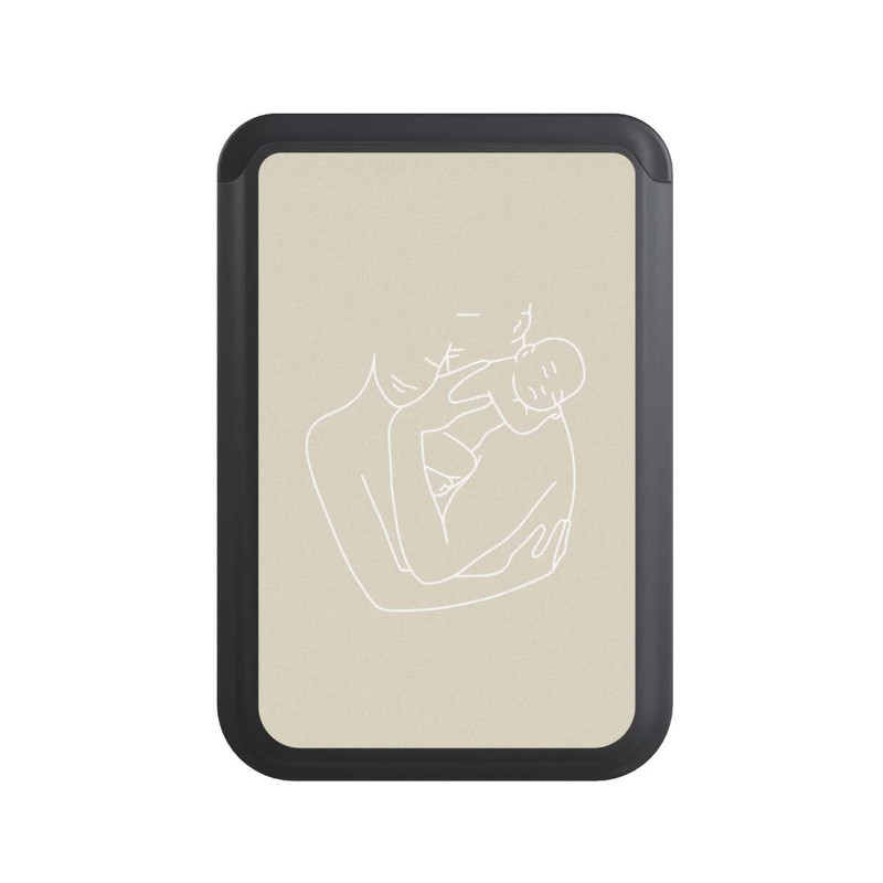  Cardholder Famille d'art linéaire 2