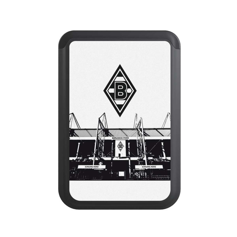  Cardholder Borussia-Park Schwarz und Weiß