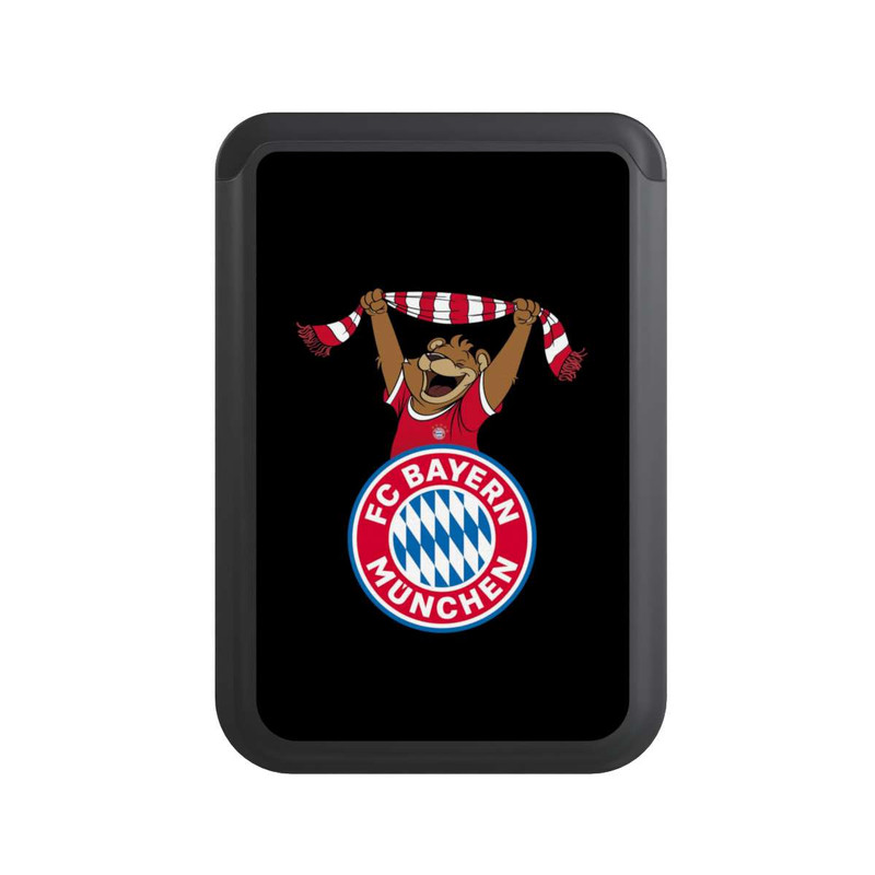  Cardholder Bernie Jubel mit Schal Schwarz