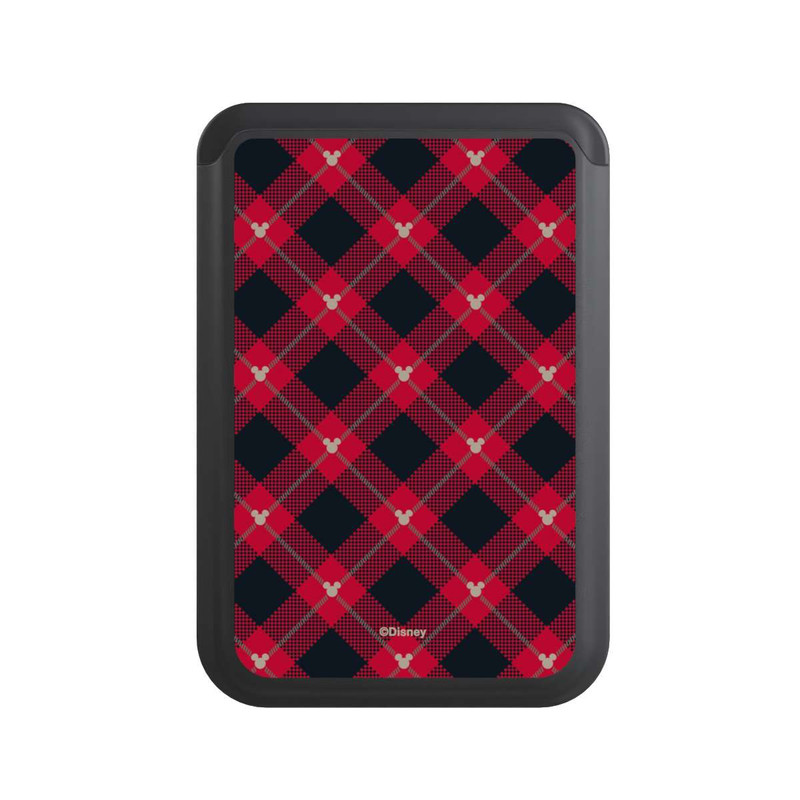  Cardholder Motif de Noël Mickey rouge