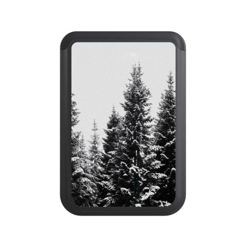  Cardholder Arbres couverts de neige