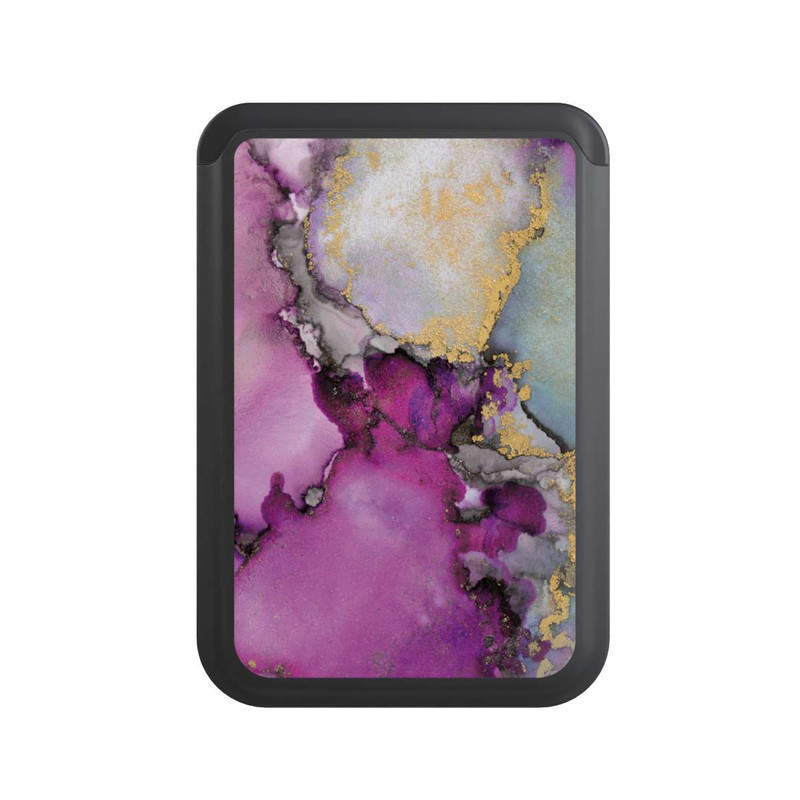  Cardholder Alcohol Ink Art Pink