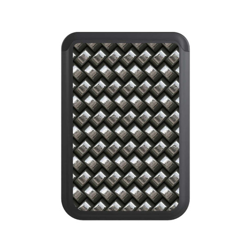 Cardholder Glamour Silver Metal