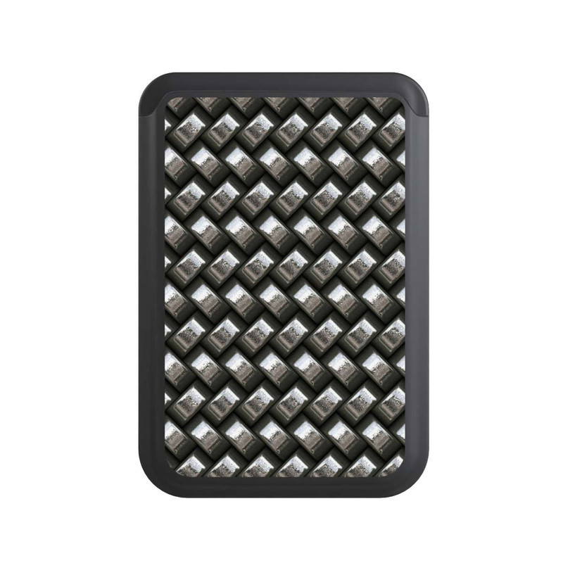  Cardholder Glamour Silver Metal