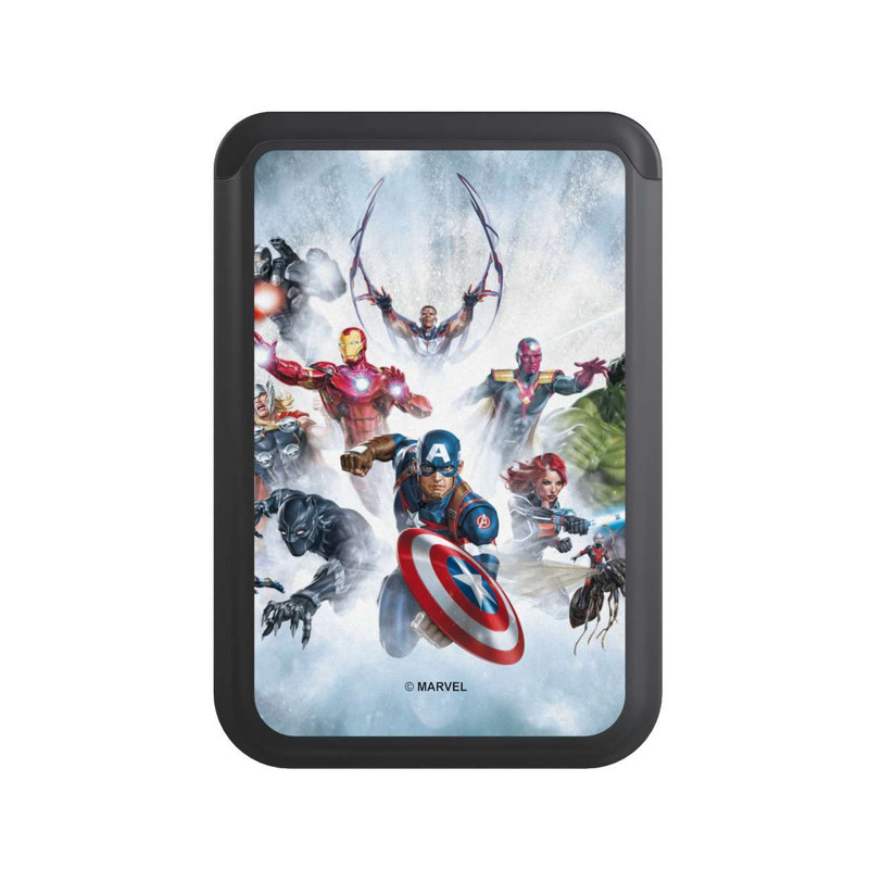  Cardholder Les Avengers vous sautent dessus