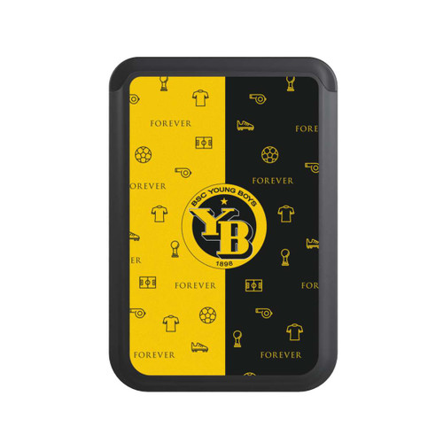  Cardholder BSC YB Gelb Schwarz Muster