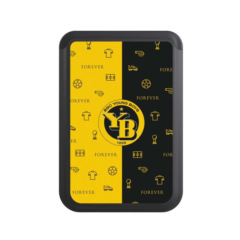  Cardholder BSC YB Gelb Schwarz Muster
