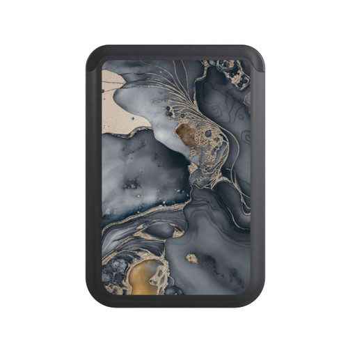  Cardholder Alcohol Ink Gold Grey