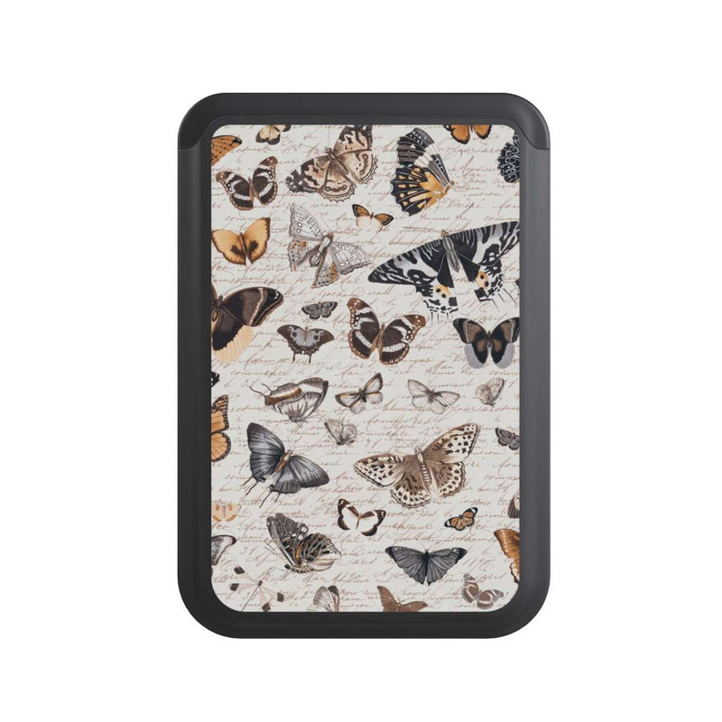  Cardholder Motif papillon bohème