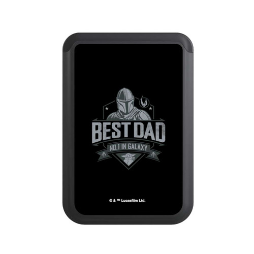  Cardholder The Mandalorian Number One Dad