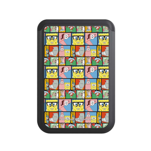 Cardholder Spongebob Friends Memory Pattern