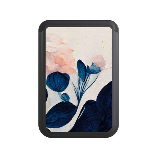  Cardholder Tulipes bleues