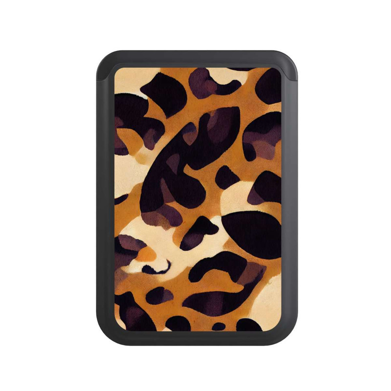  Cardholder motif lion marron clair