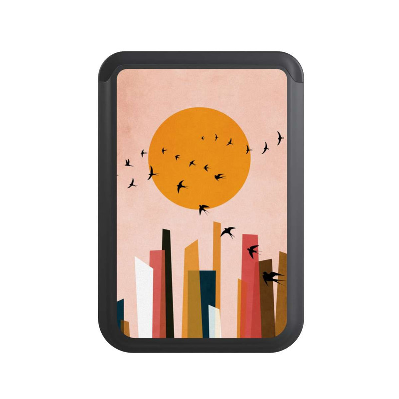  Cardholder Oiseaux dansants