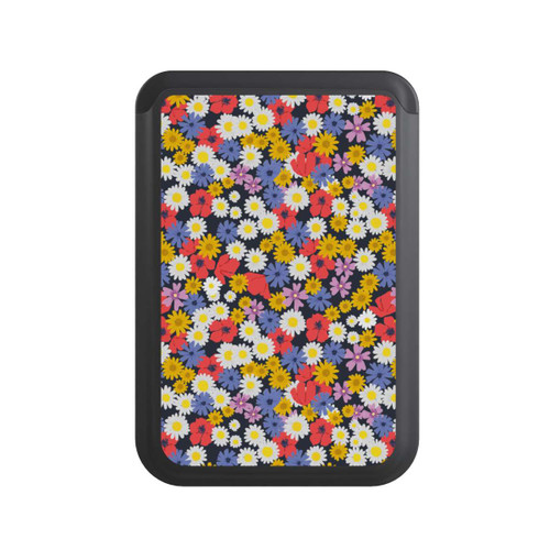  Cardholder Wildblumen-Muster