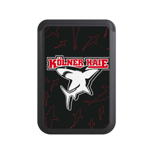  Cardholder Haie Muster Rot