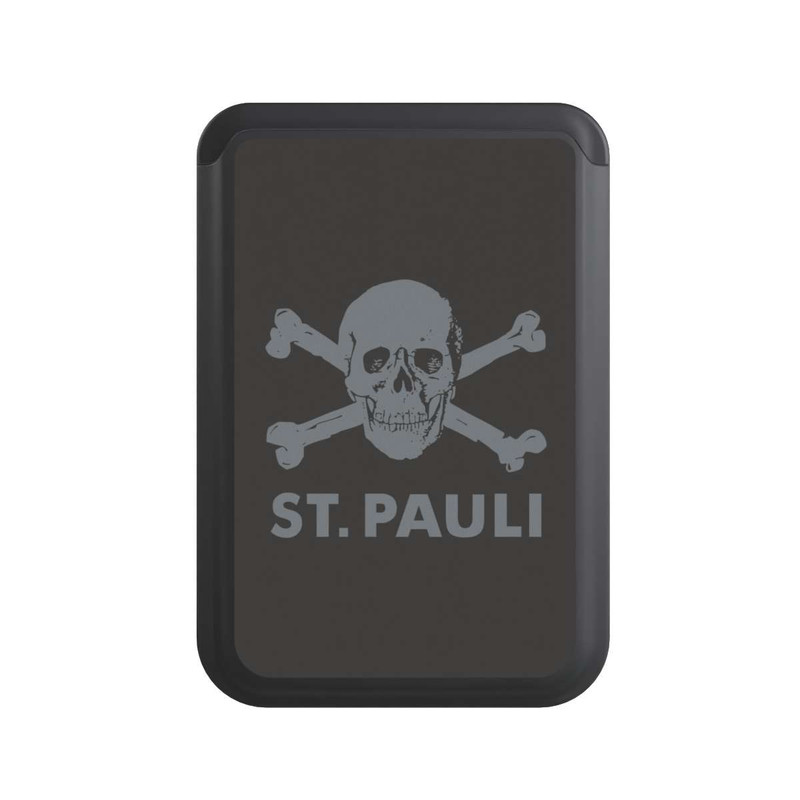 Cardholder FC St. Pauli Logo Grau