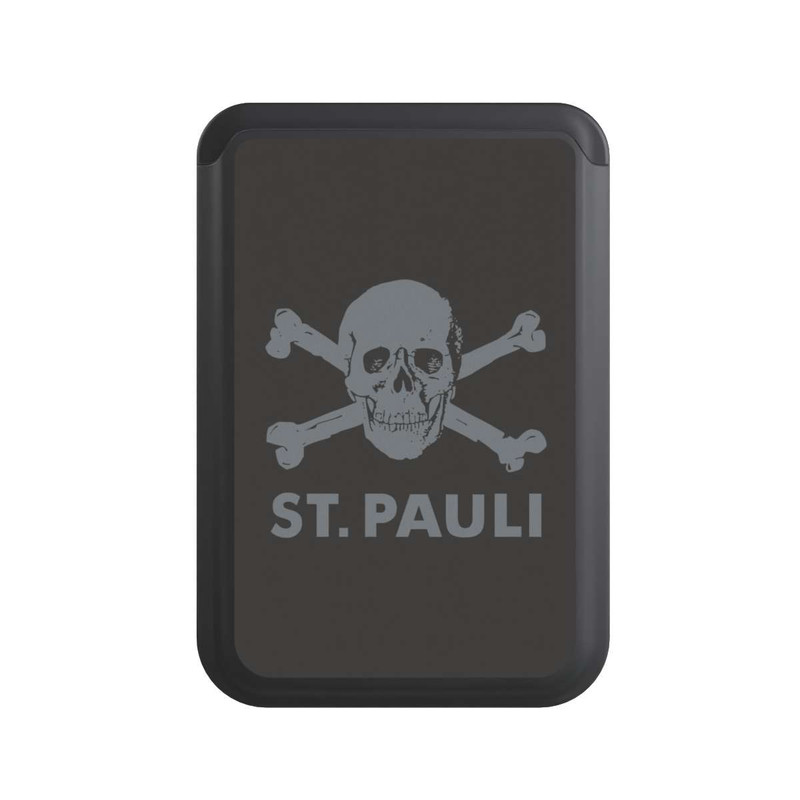  Cardholder FC St. Pauli Logo Grau