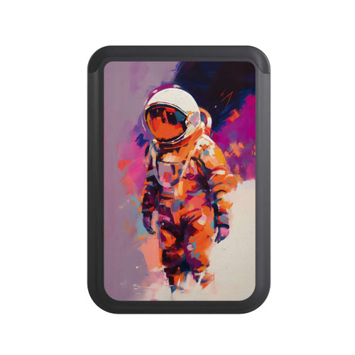  Cardholder Orange Astronaut