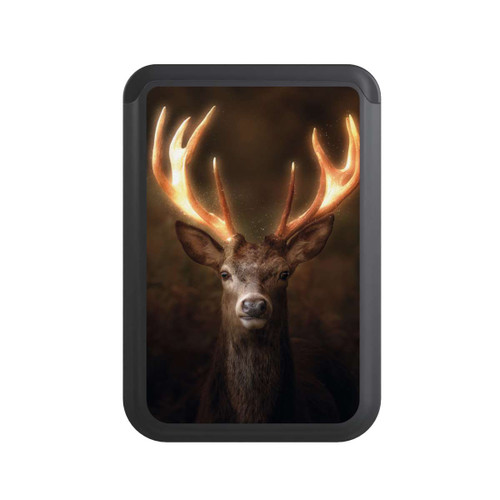  Cardholder Stag Golden Antlers 