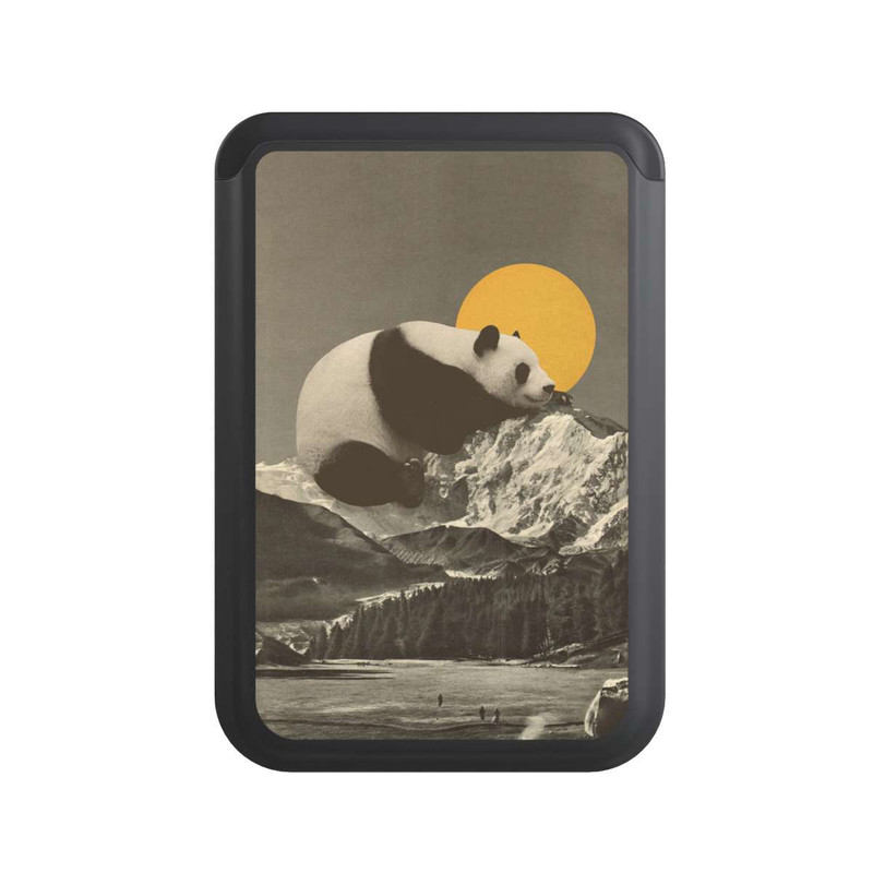  Cardholder Riesenpanda macht ein Nickerchen