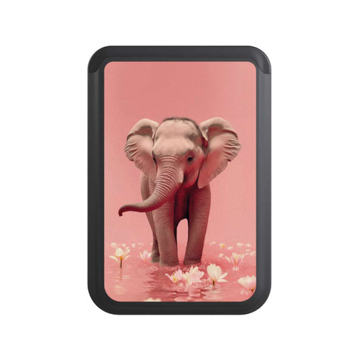  Cardholder Young Elephant with AI