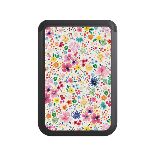  Cardholder Millefleurs Pink Spring Garden