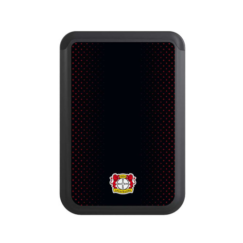  Cardholder Bayer 04 Leverkusen Schwarz mit Muster