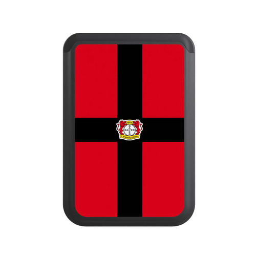  Cardholder Bayer 04 Leverkusen Schwarzes Kreuz auf Rot