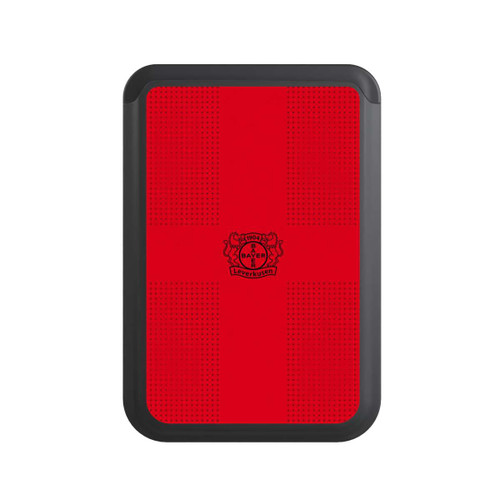  Cardholder Logo Schwarz auf Rot