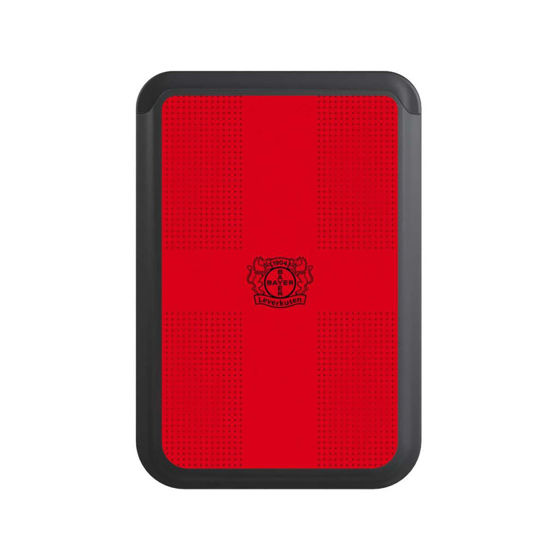  Cardholder Logo Schwarz auf Rot