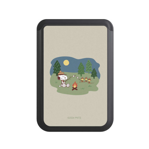  Cardholder Snoopy Lagerfeuer