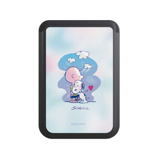  Cardholder Snoopy und Charlie Brown