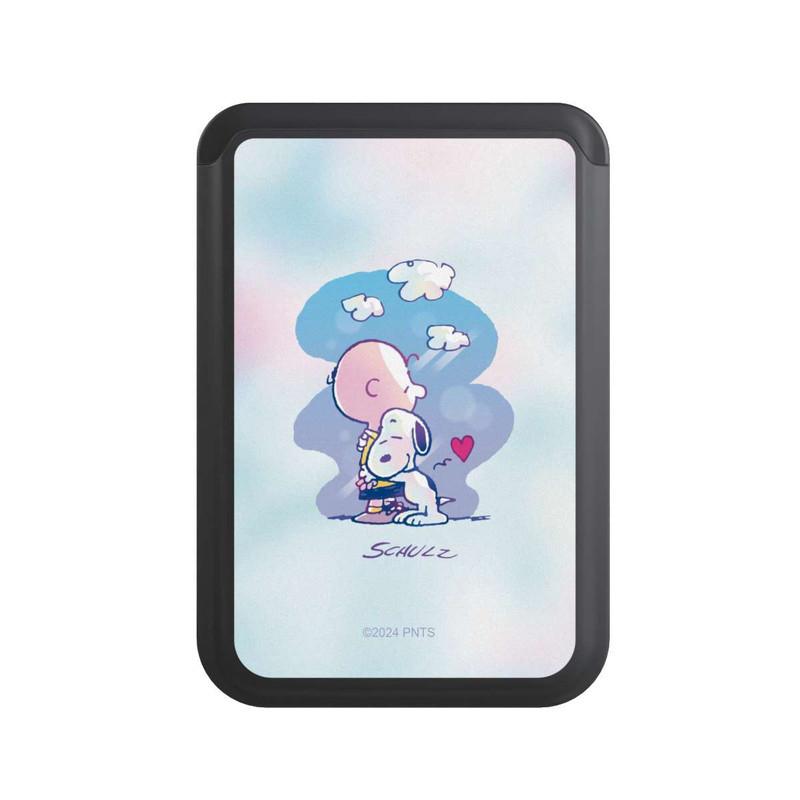  Cardholder Snoopy und Charlie Brown