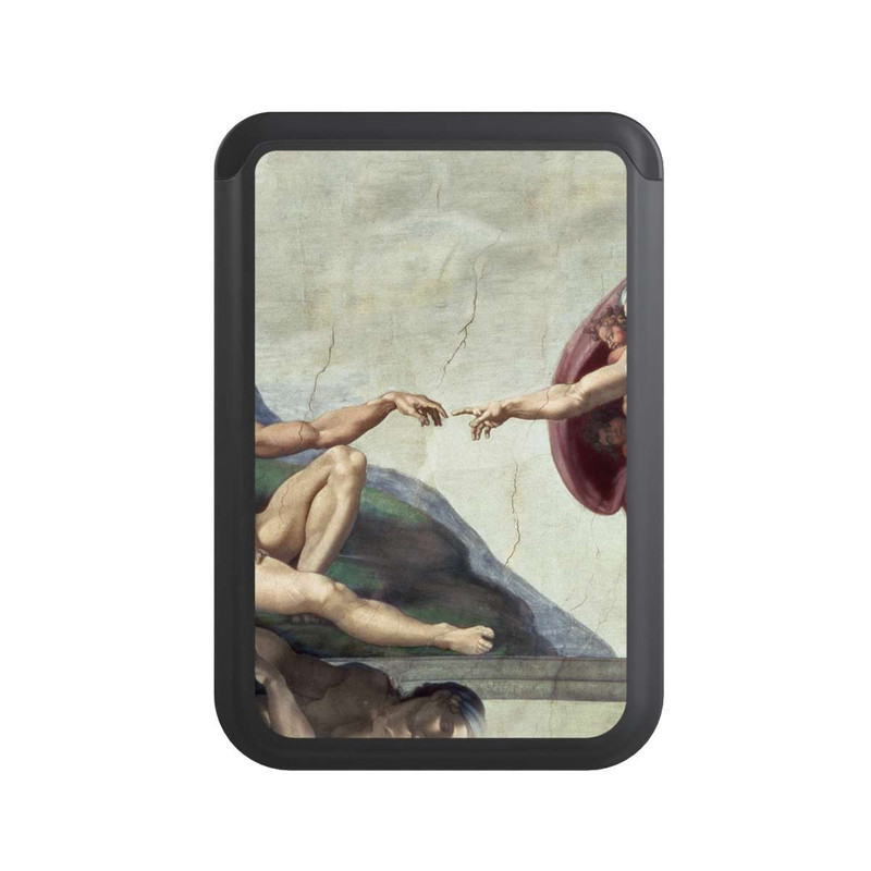  Cardholder La Création d'Adam-Michel-Ange (Buonarroti)