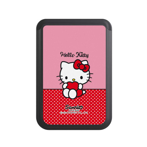  Cardholder Hello Kitty sitzend mit Herz
