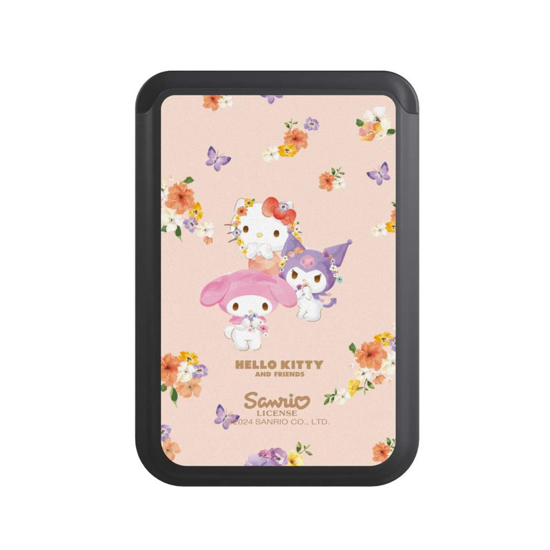  Cardholder Hello Kitty Frühlingsblumen