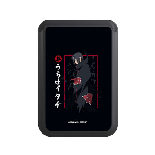  Cardholder Itachi crows Black
