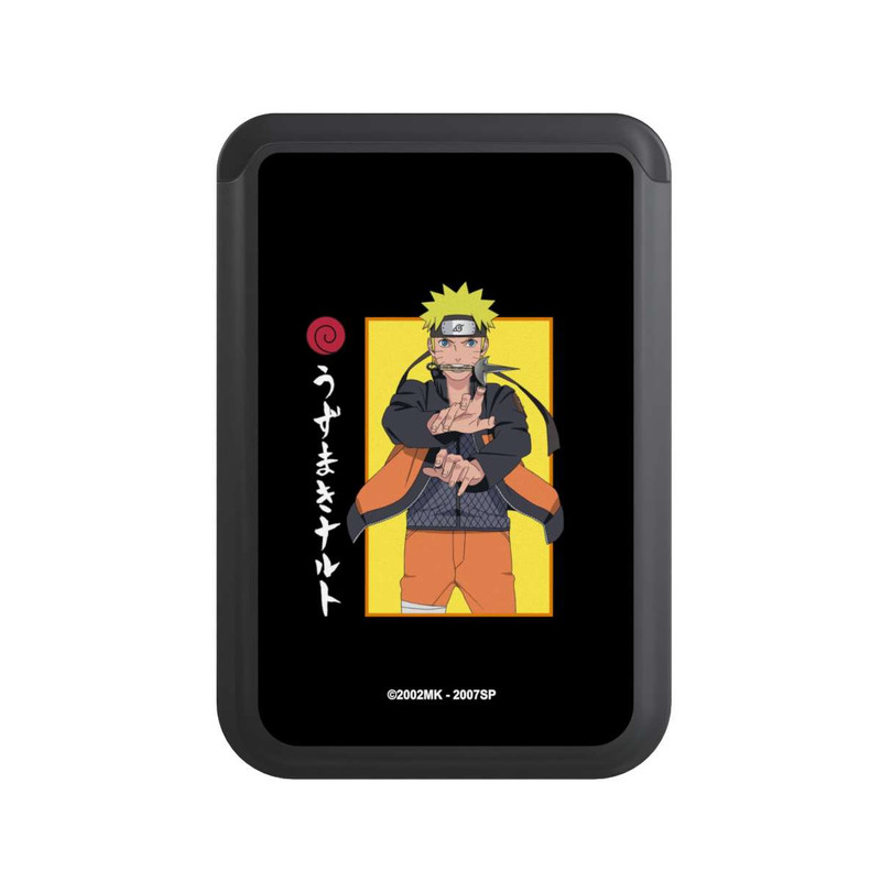  Cardholder Naruto Position de Combat noir