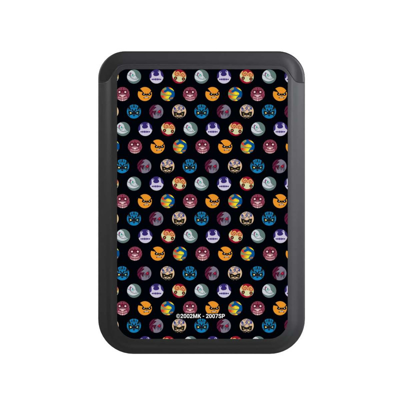  Cardholder Bijuu motif noir