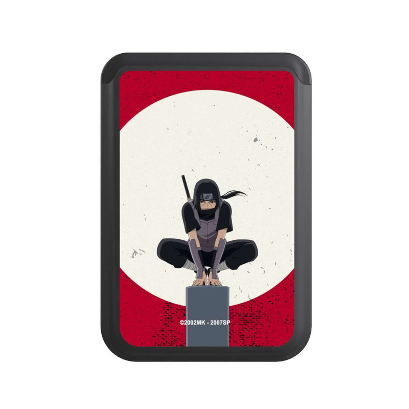  Cardholder Symbole Itachi Uchiha fond rouge