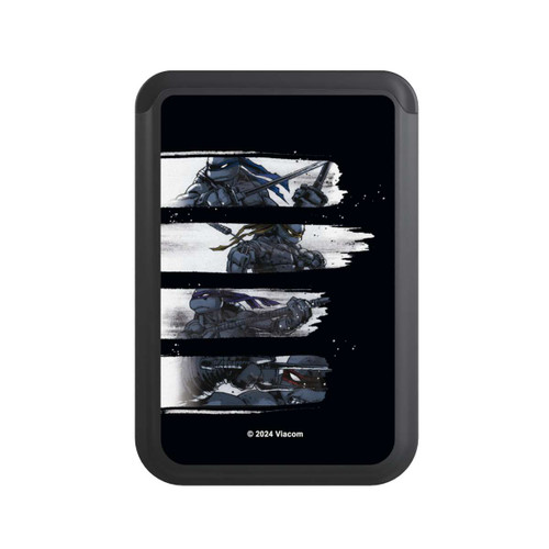  Cardholder TMNT Black and White Scratch