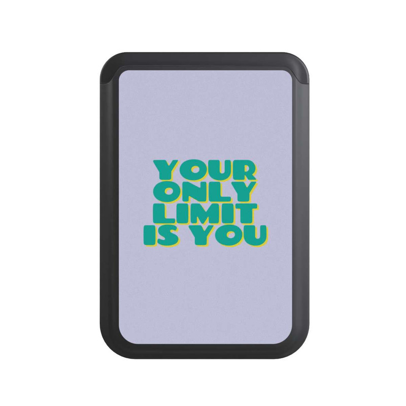  Cardholder Your Only Limit Purple