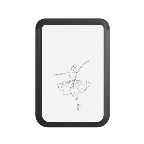  Cardholder Ballerina Illustration