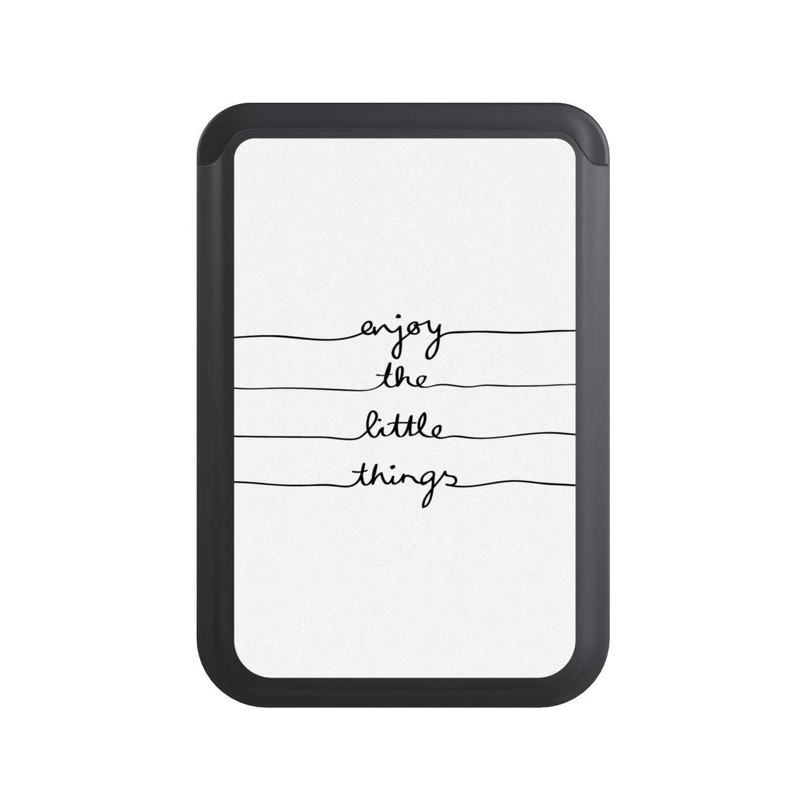  Cardholder Enjoy The Little Things White