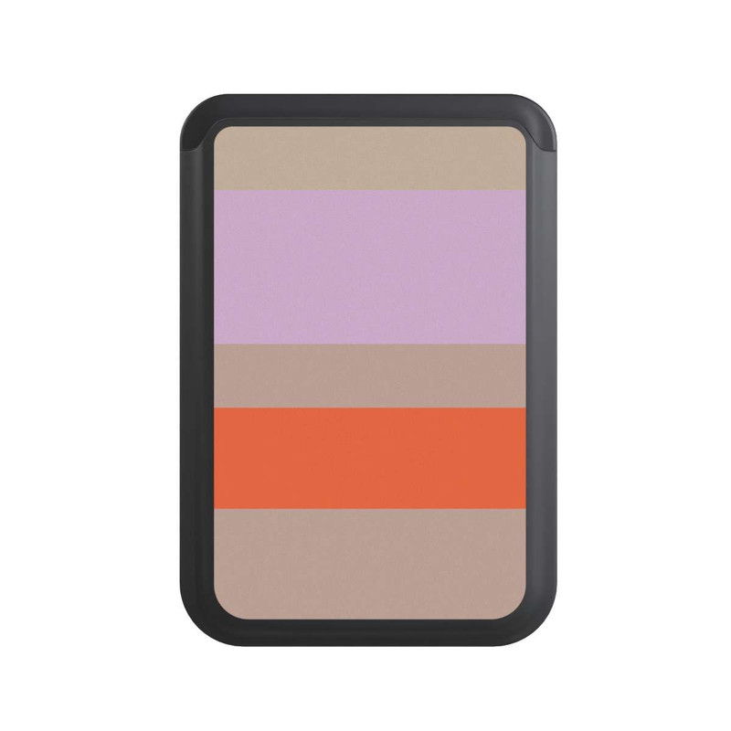  Cardholder Moca Lila Orange Stripes