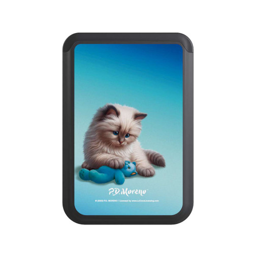  Cardholder Cuddling Cat