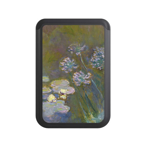  Cardholder Waterlilies and Agapanthus